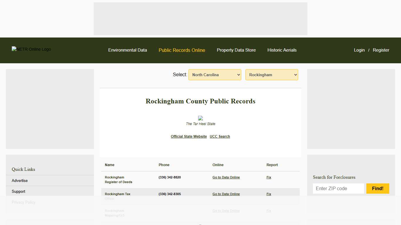 NETR Online • Rockingham • Rockingham Public Records, Search Rockingham Records, Rockingham Property Tax, North Carolina Property Search, North Carolina Assessor