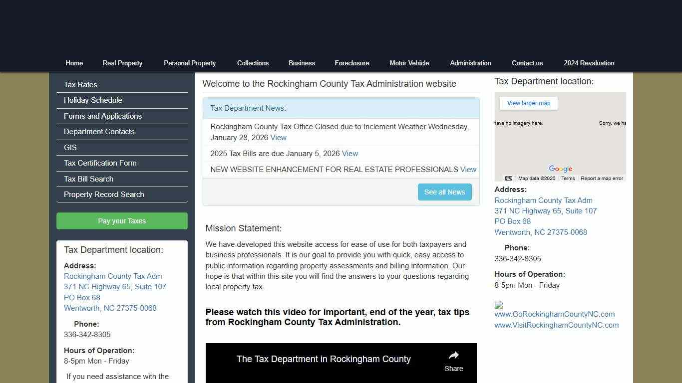 Rockingham County Tax Administration